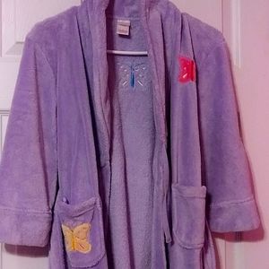 Purple Butterfly Housecoat